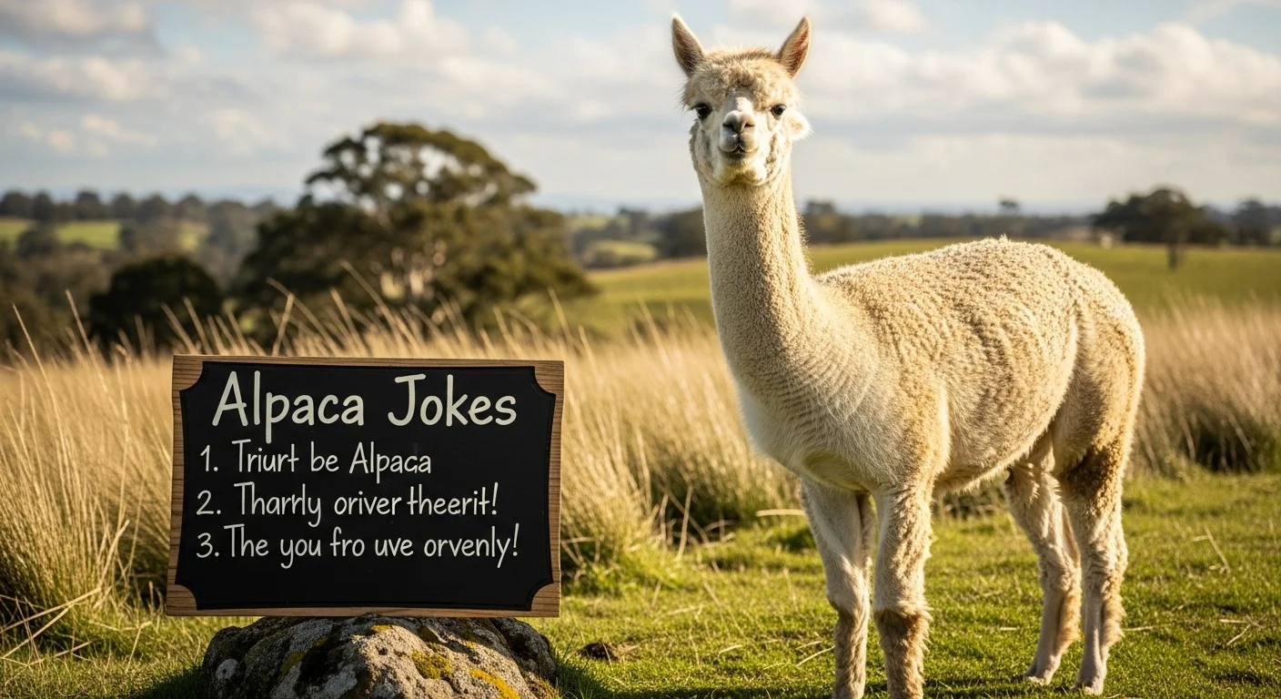 Alpaca Food Jokes