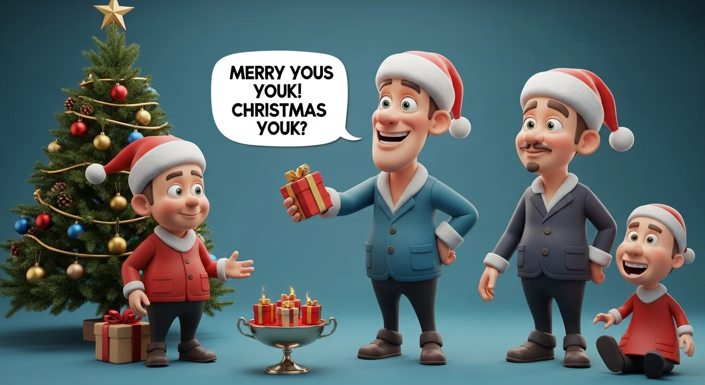 Cartoon North Pole Humor