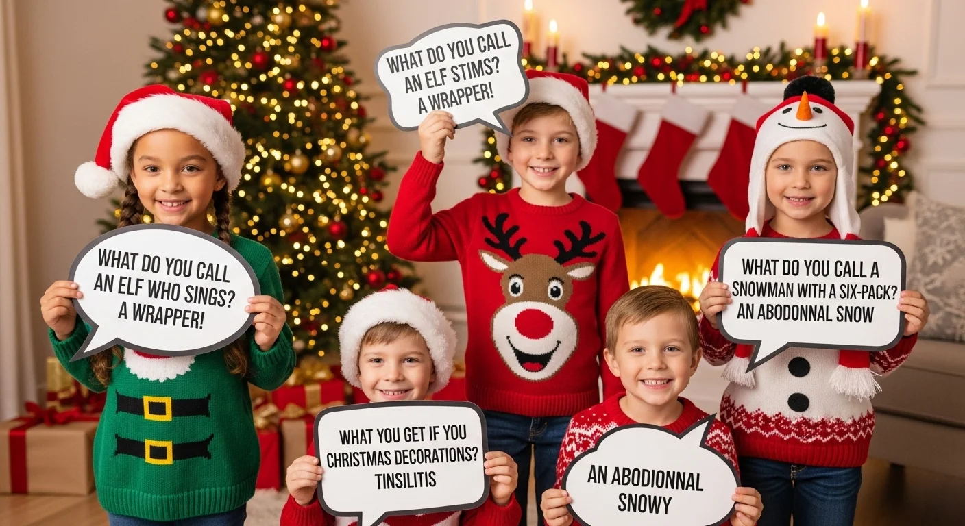 Christmas Kids Puns