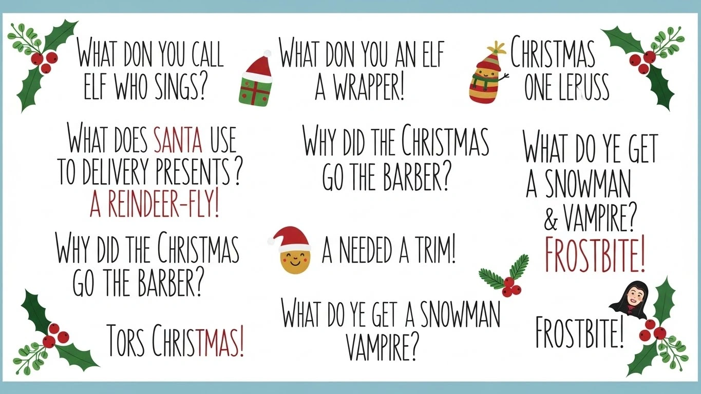 Christmas Light Puns