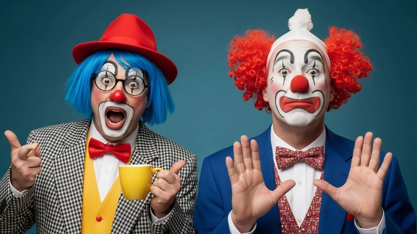 Clowning Travel Mishaps & Fun