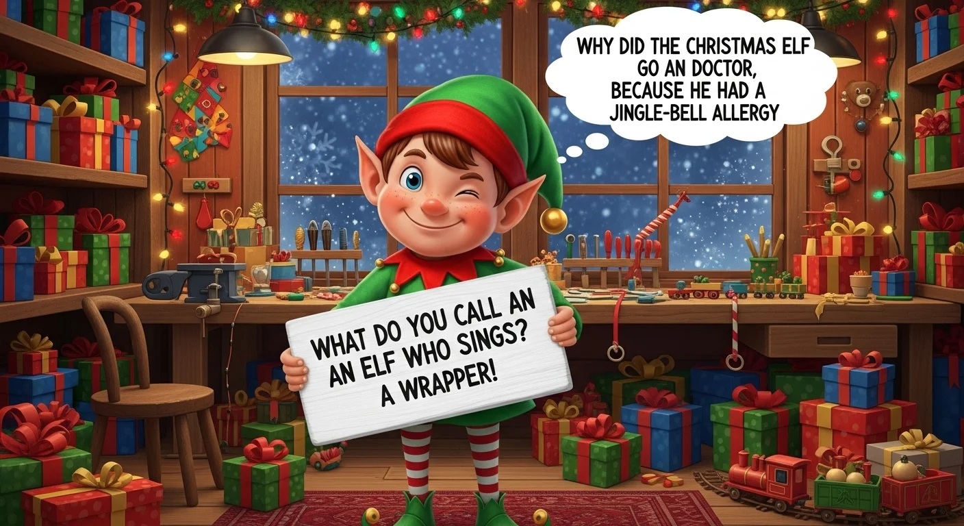 Elf Mischief Puns