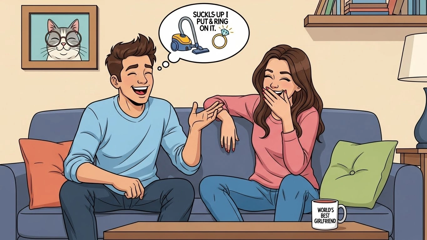 Girlfriend Jokes About Sleep