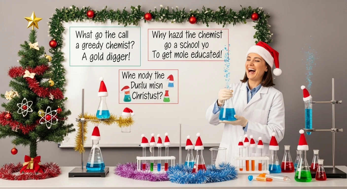 Holiday Tree Chemistry Puns