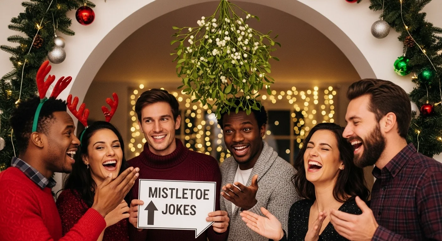 Kids-Friendly Mistletoe Jokes