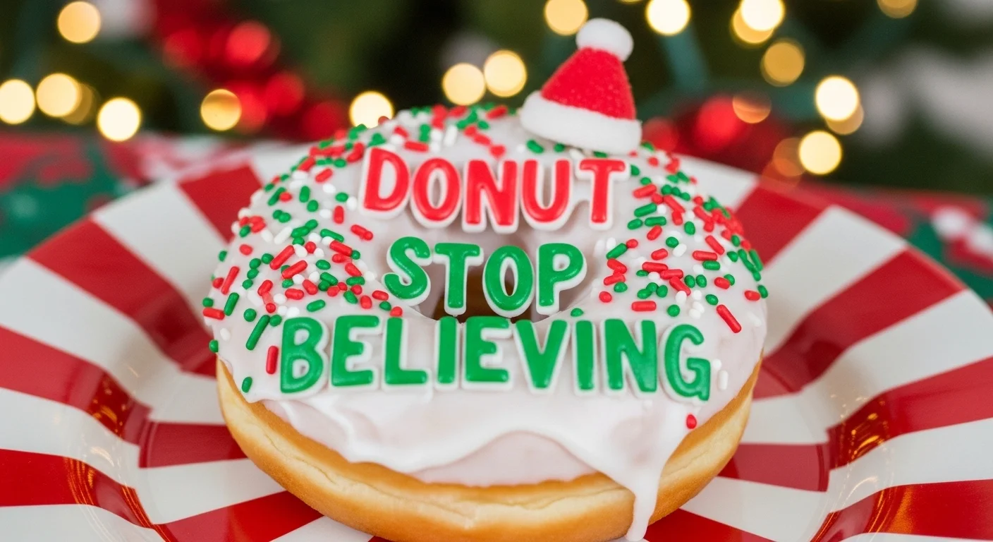 Mistletoe Donut Puns