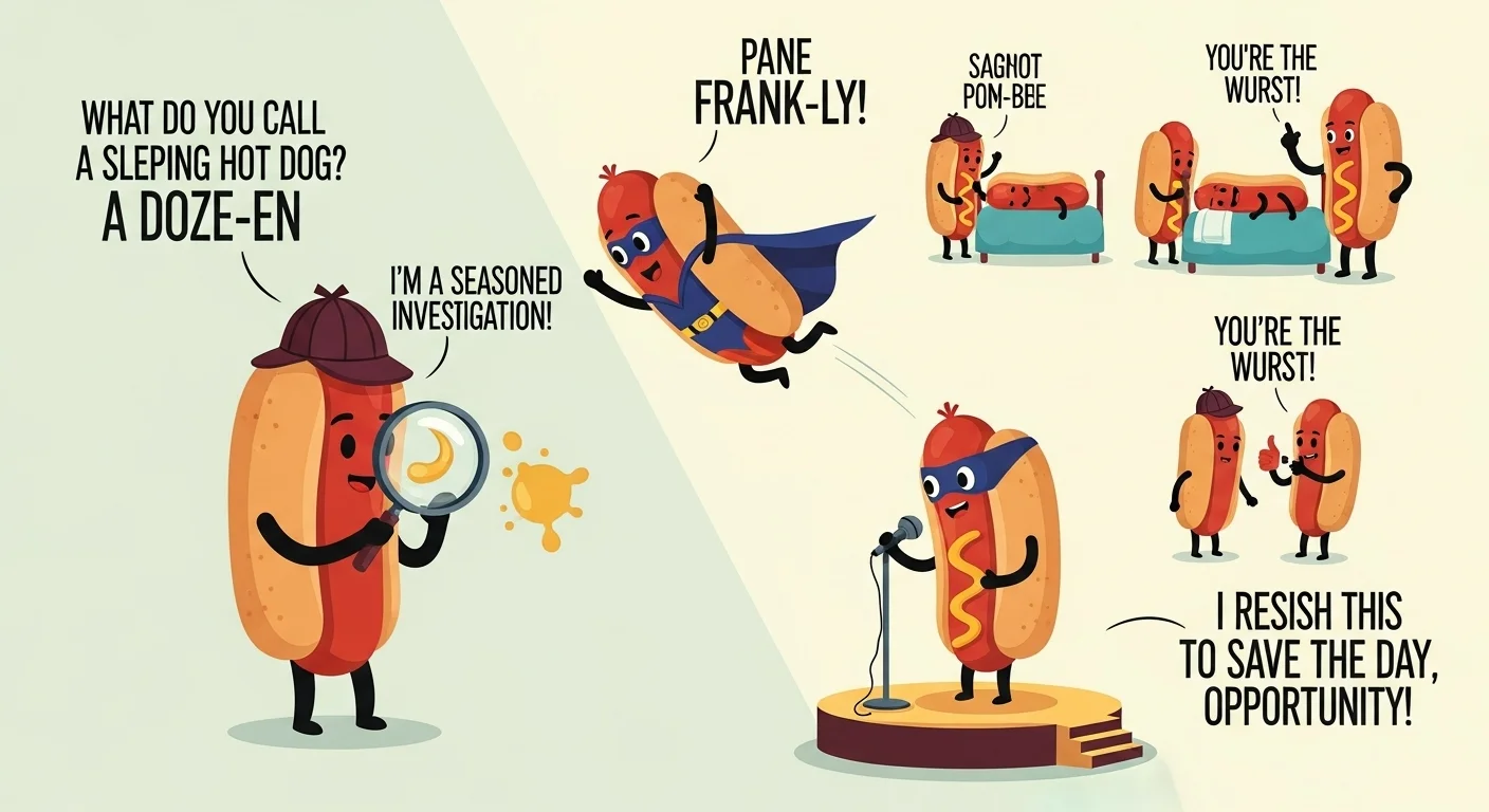 Science-Themed Hotdog Jokes