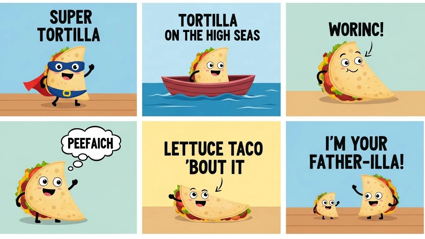 Silly Tortilla Jokes
