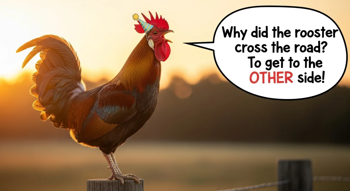 Sports & Games Rooster Jokes