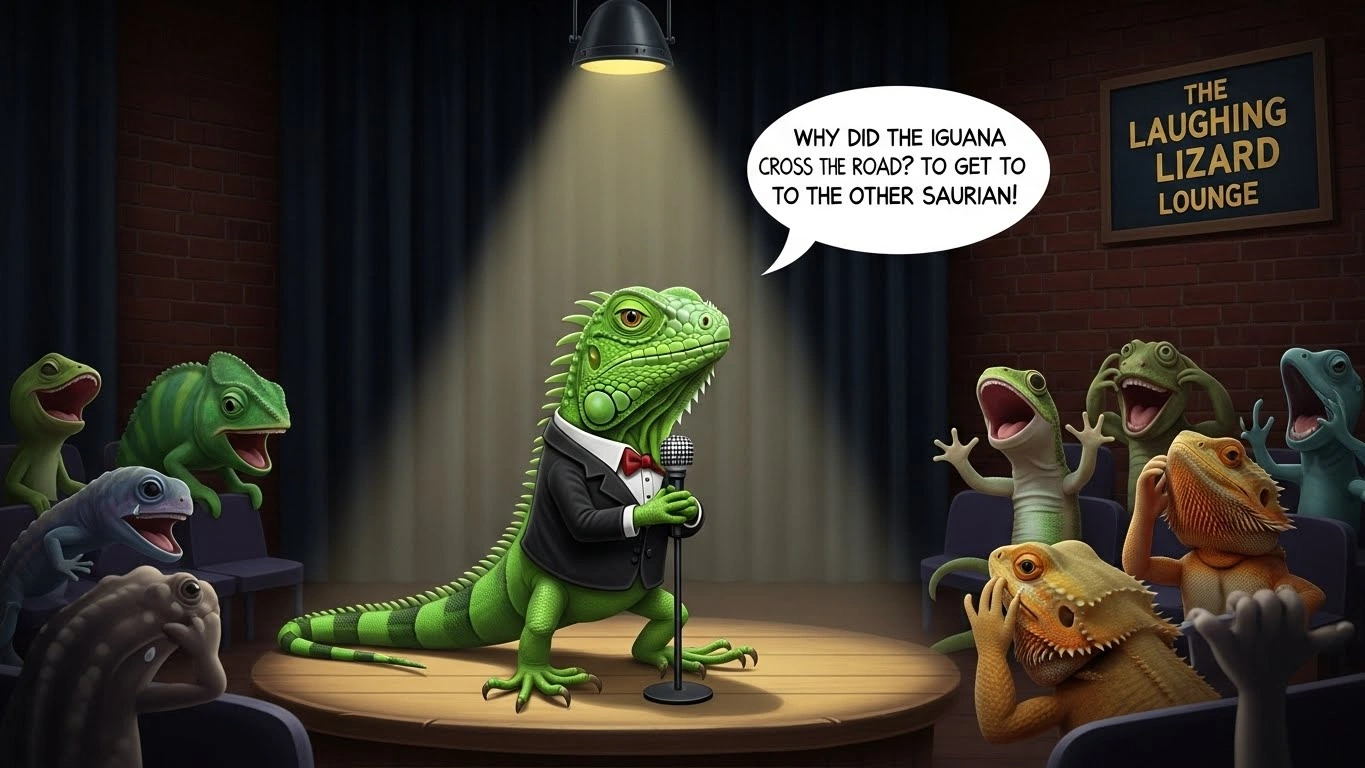 Sports Iguana Jokes