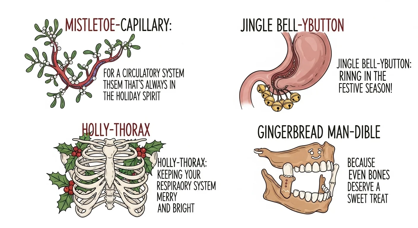 christmas anatomy puns