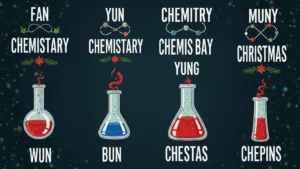 christmas chemistry puns