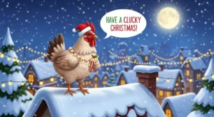 christmas chicken puns