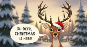 christmas deer puns