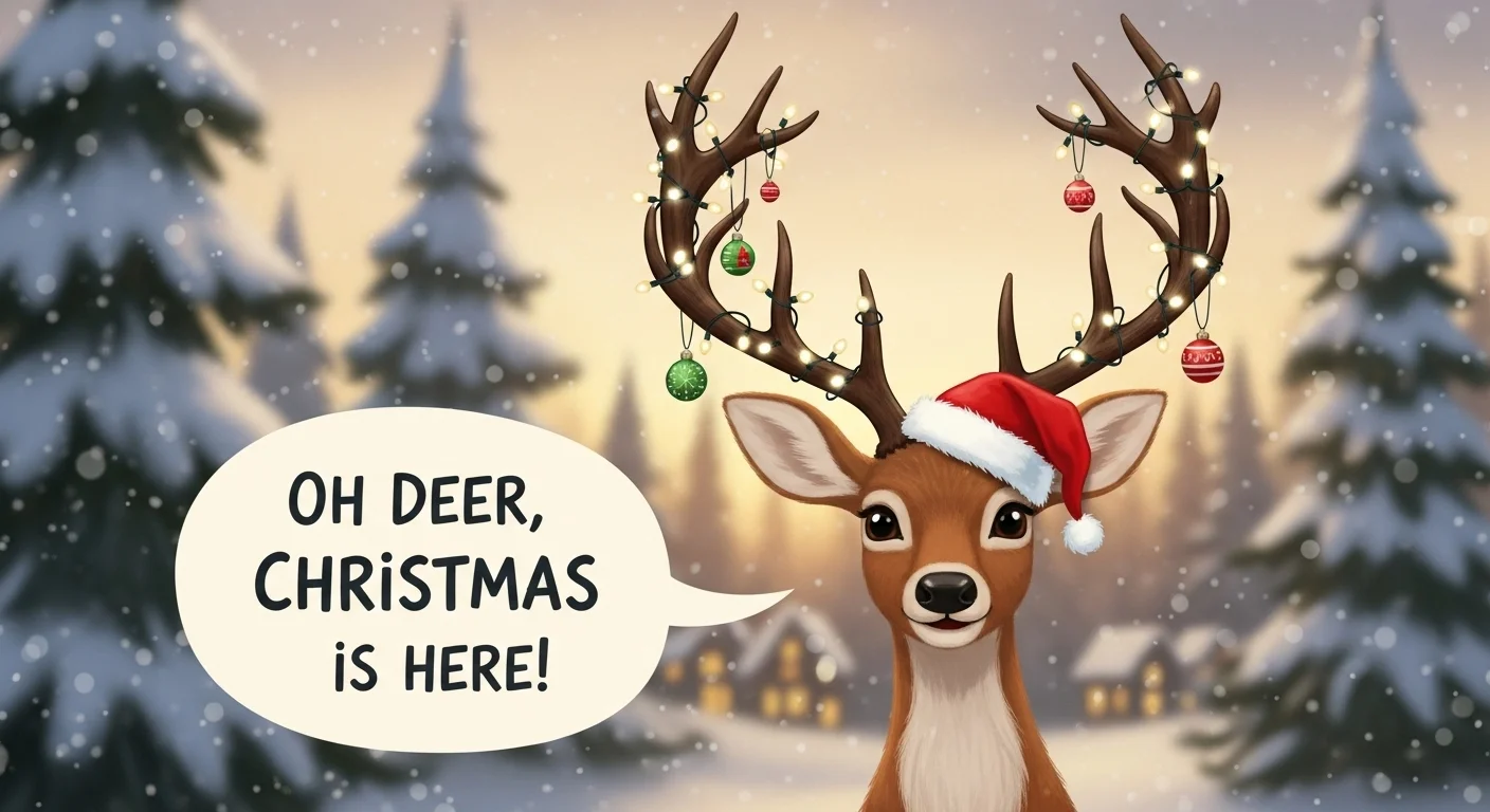 christmas deer puns
