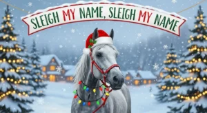 christmas horse puns