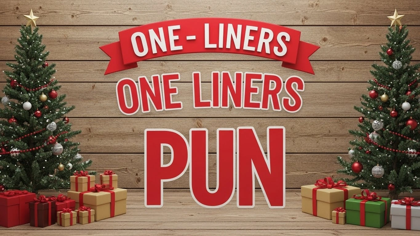 christmas one liners puns