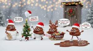 christmas poop puns