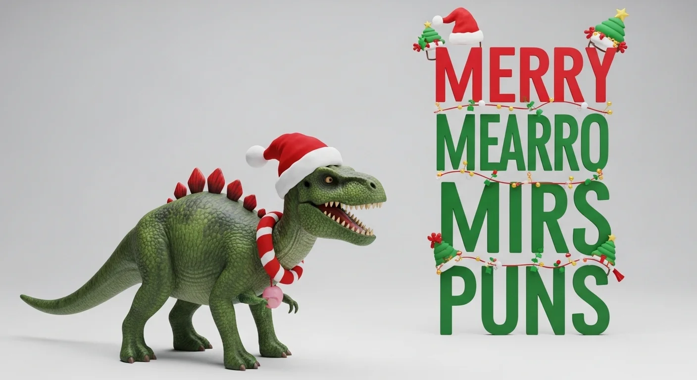 dinosaur christmas puns