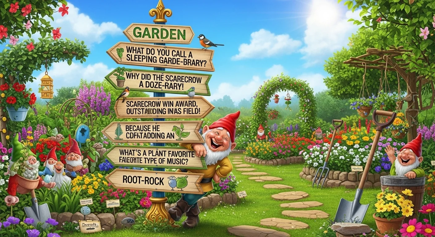 garden jokes