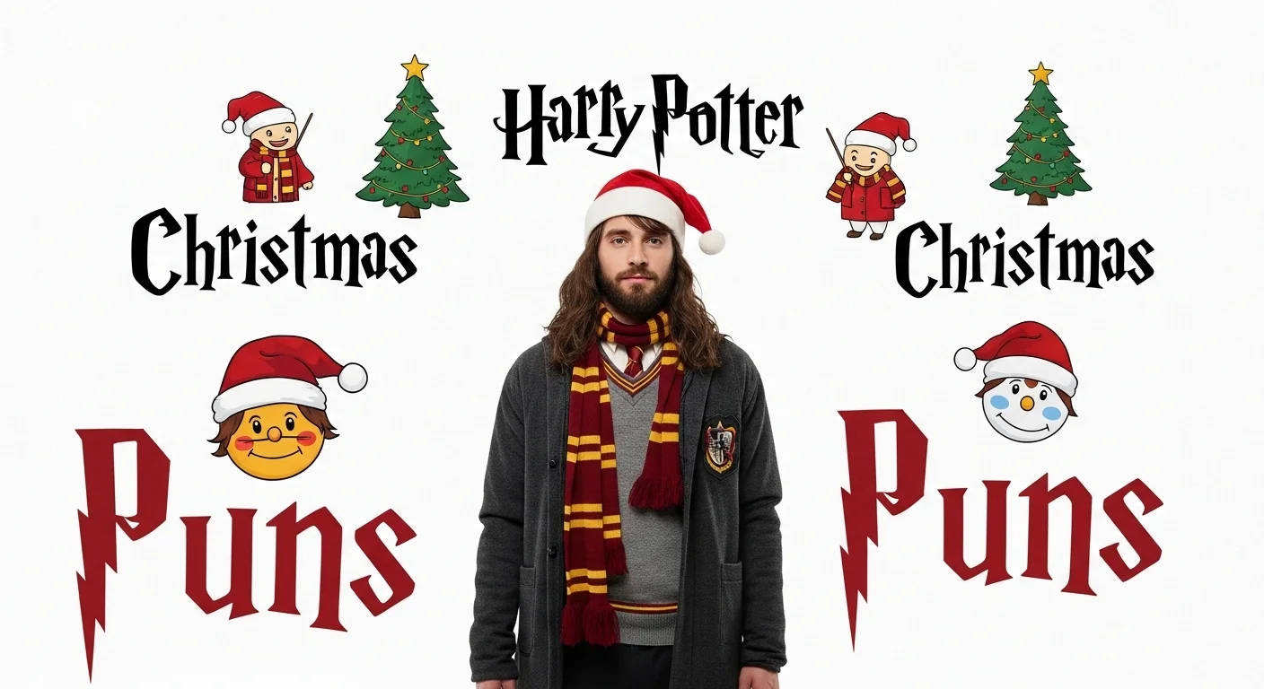 harry potter christmas puns