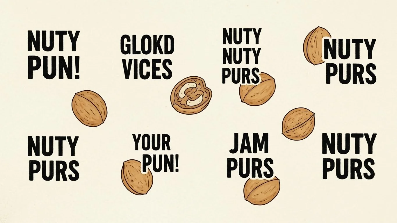 nutty puns