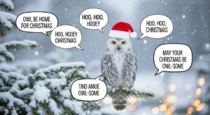 owl christmas puns