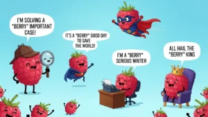 raspberry puns