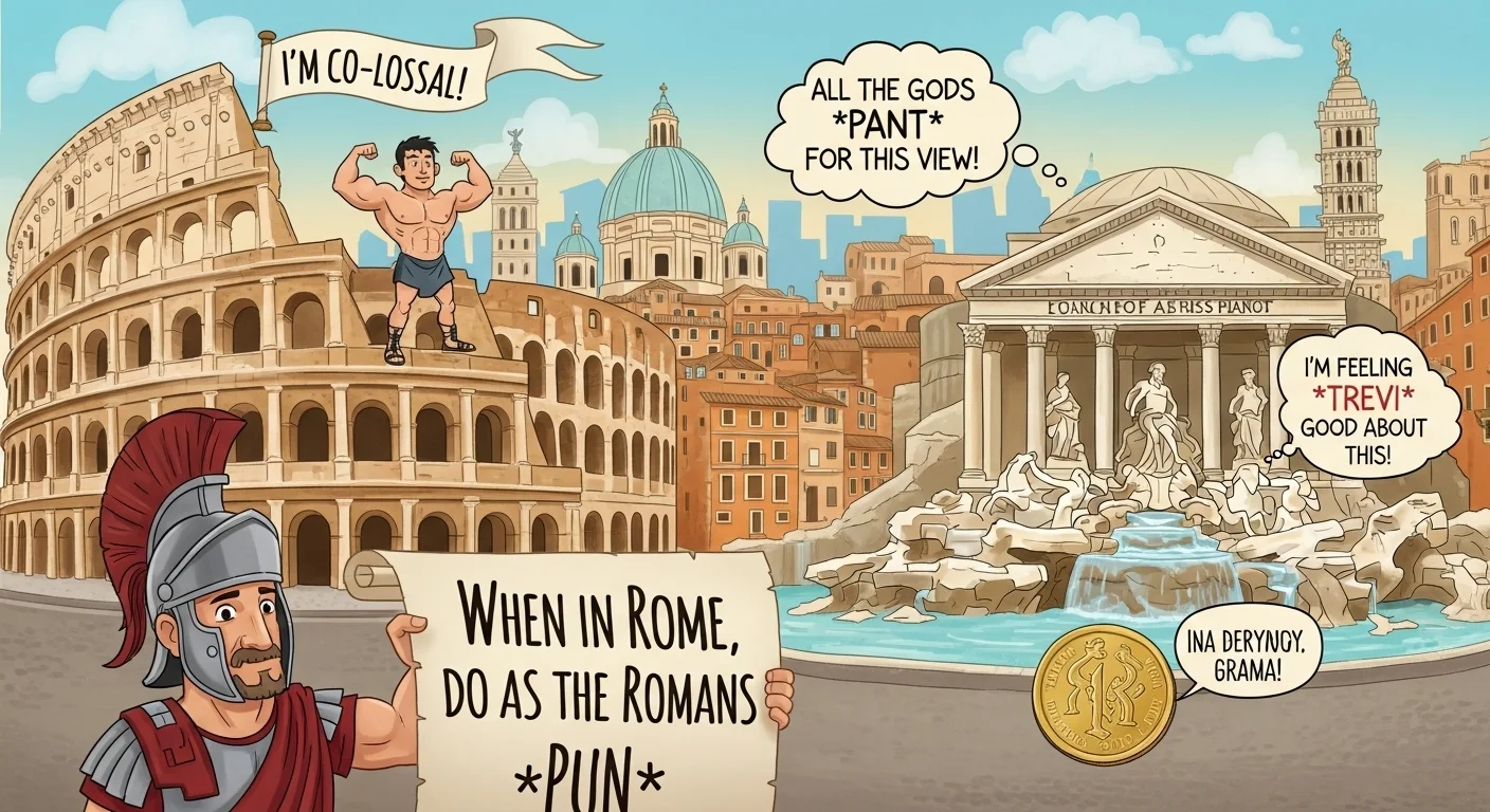rome puns