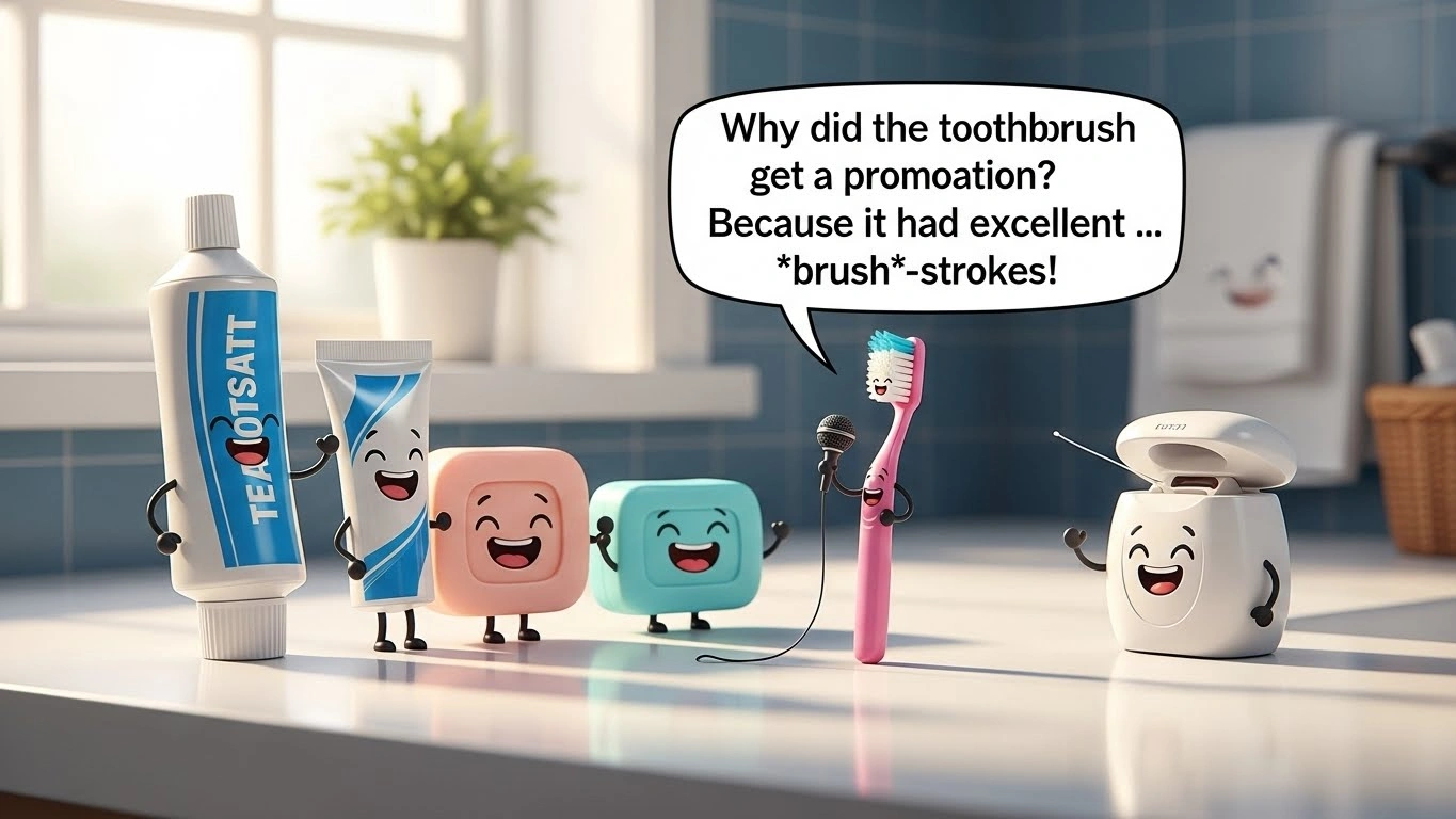 toothbrush jokes