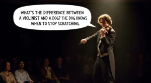 violinist jokes