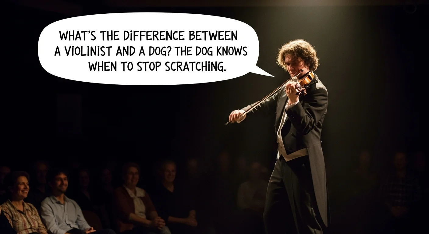 violinist jokes