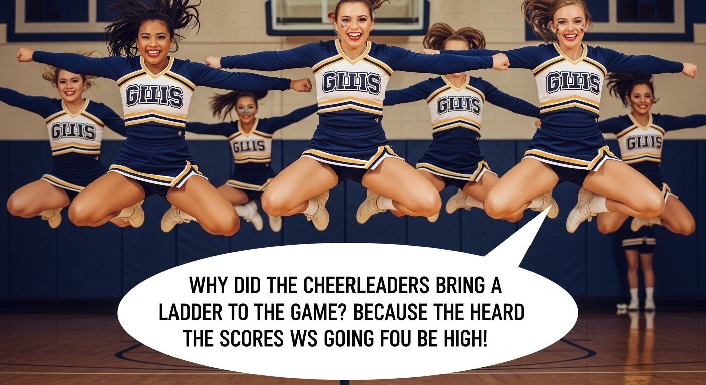 Cheerleading Jokes Kids