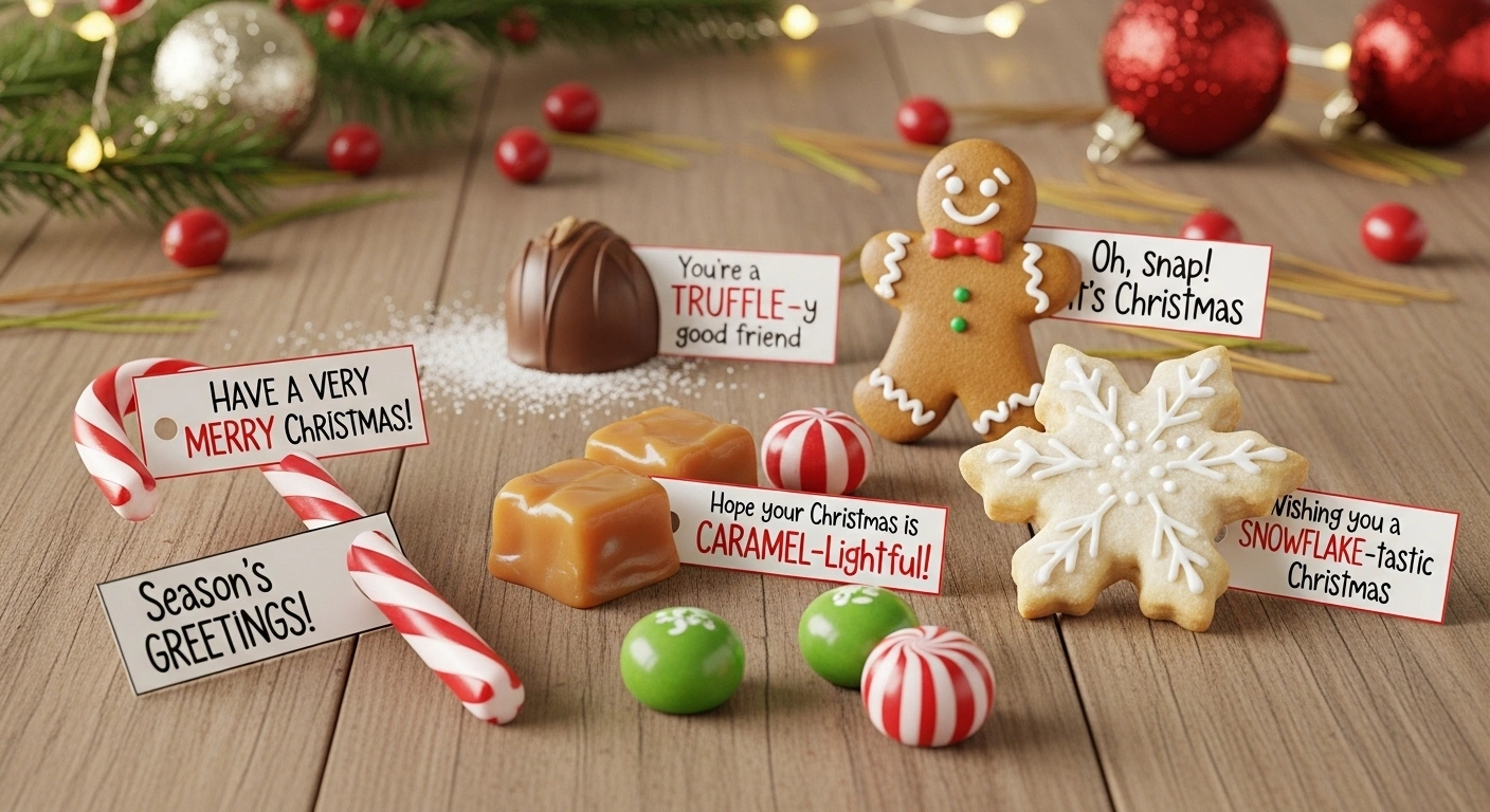 Christmas Candy Puns Captions