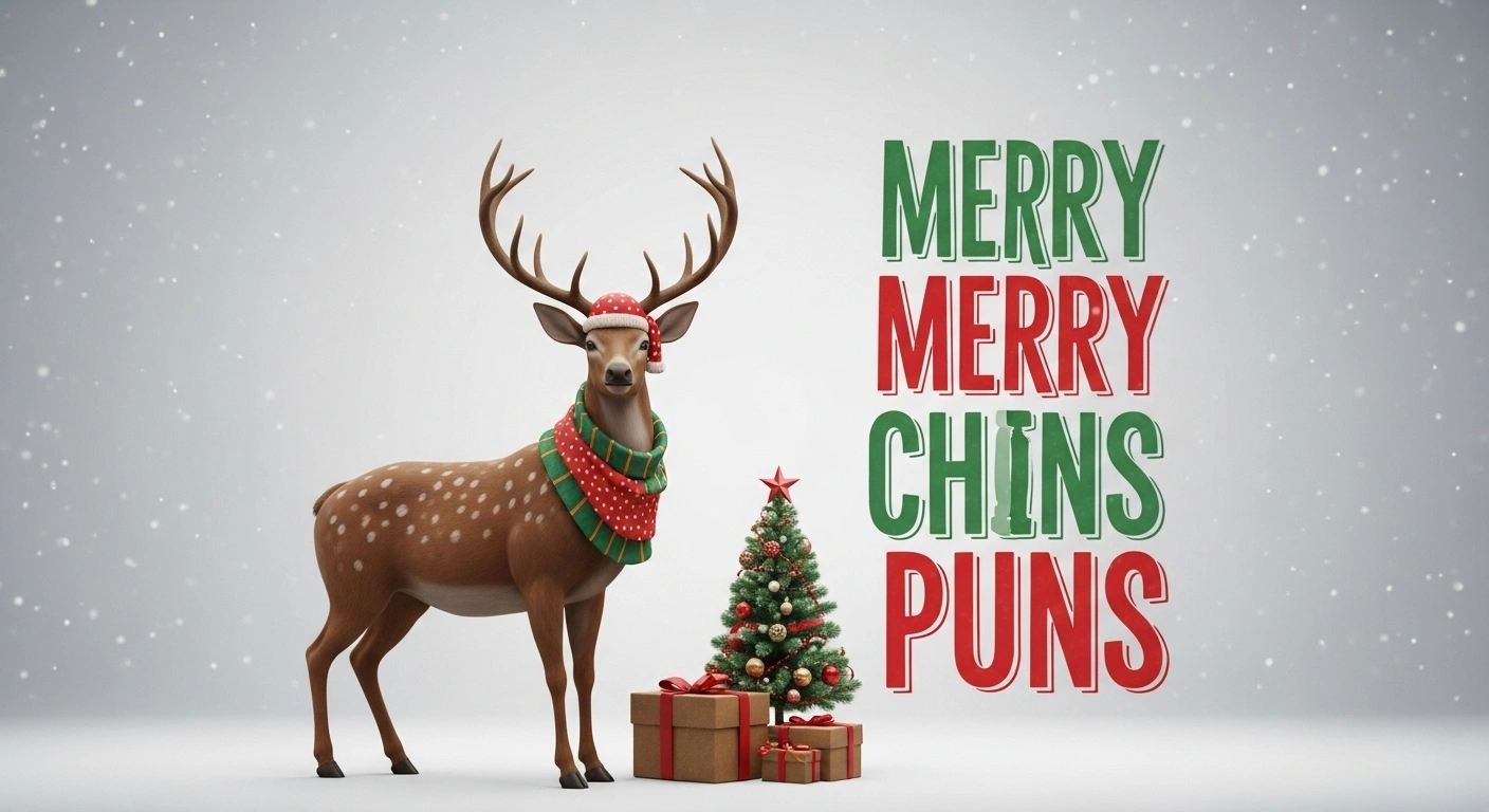 Christmas Deer Puns Captions