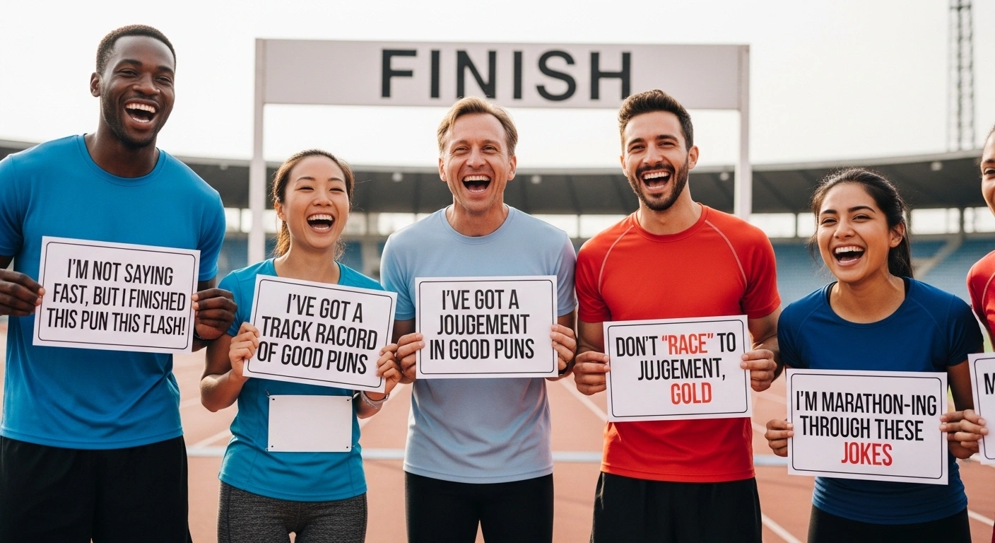 Funny Race Puns