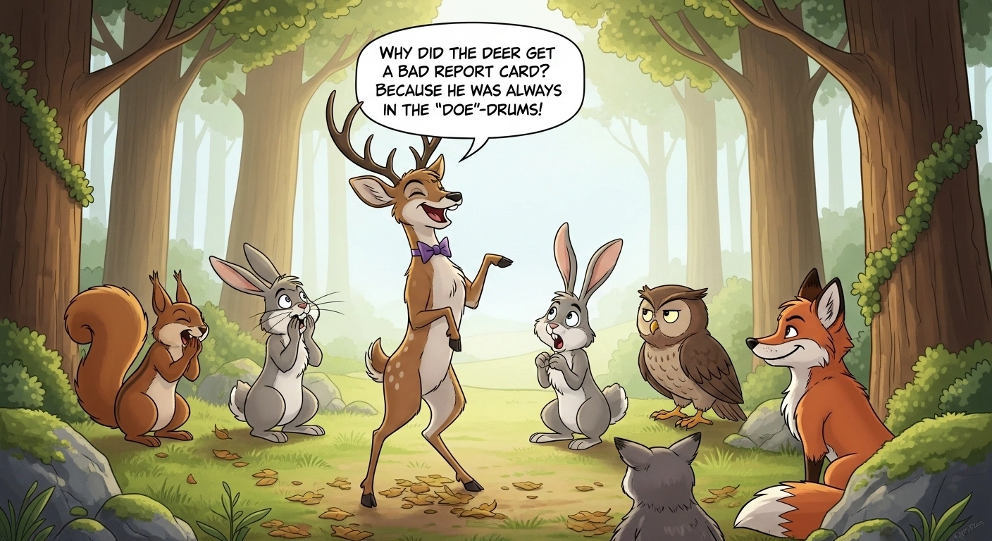 Knock Knock deer jokes one liners