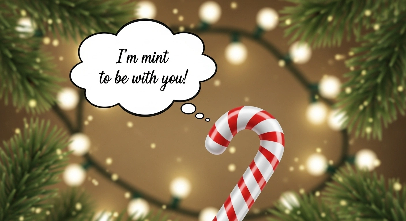 Peppermint Christmas Puns for Adults