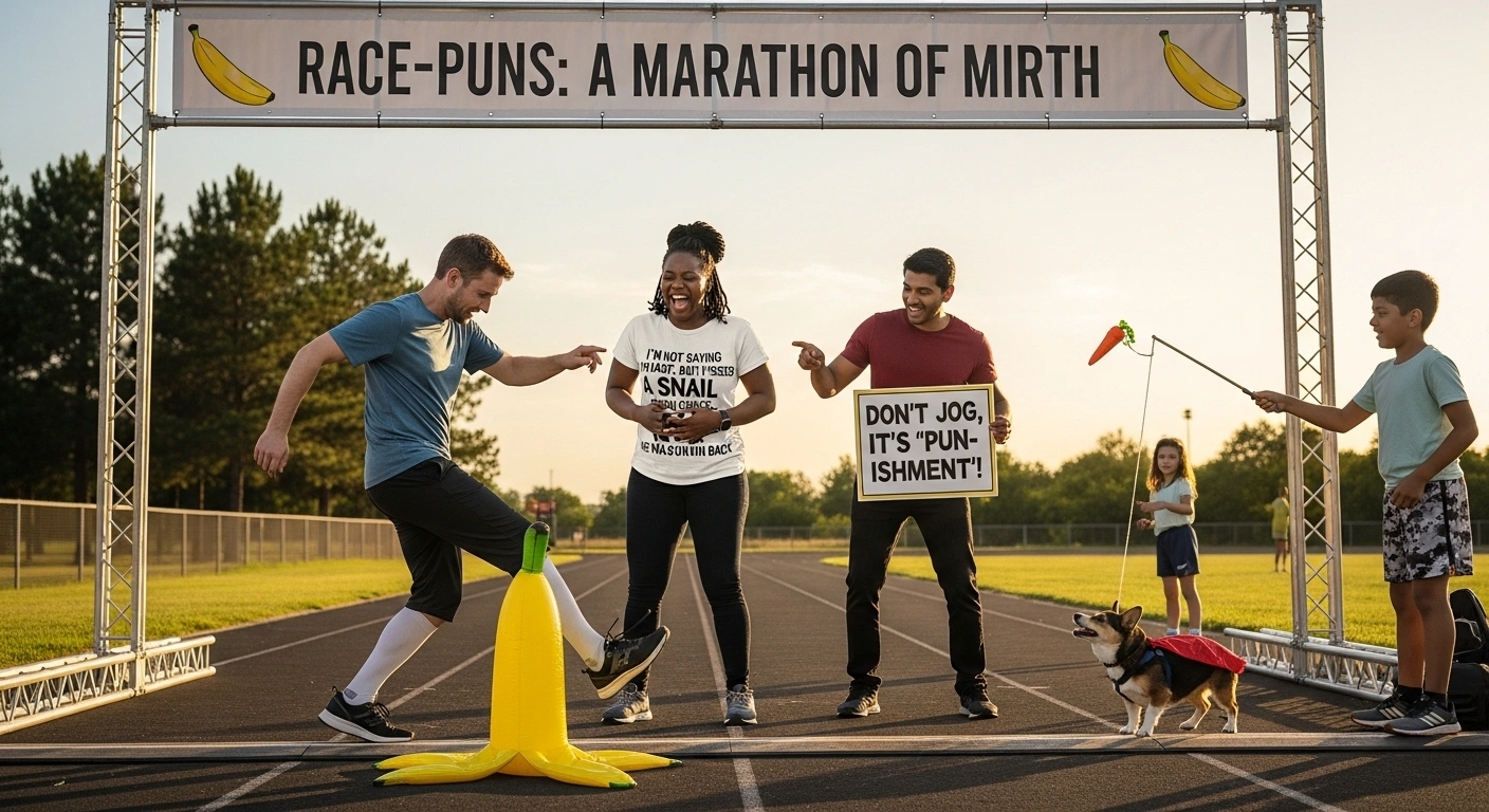 Race Puns One Liners
