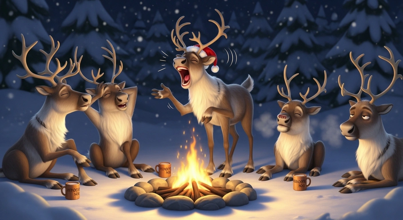 Reindeer Jokes for Adults