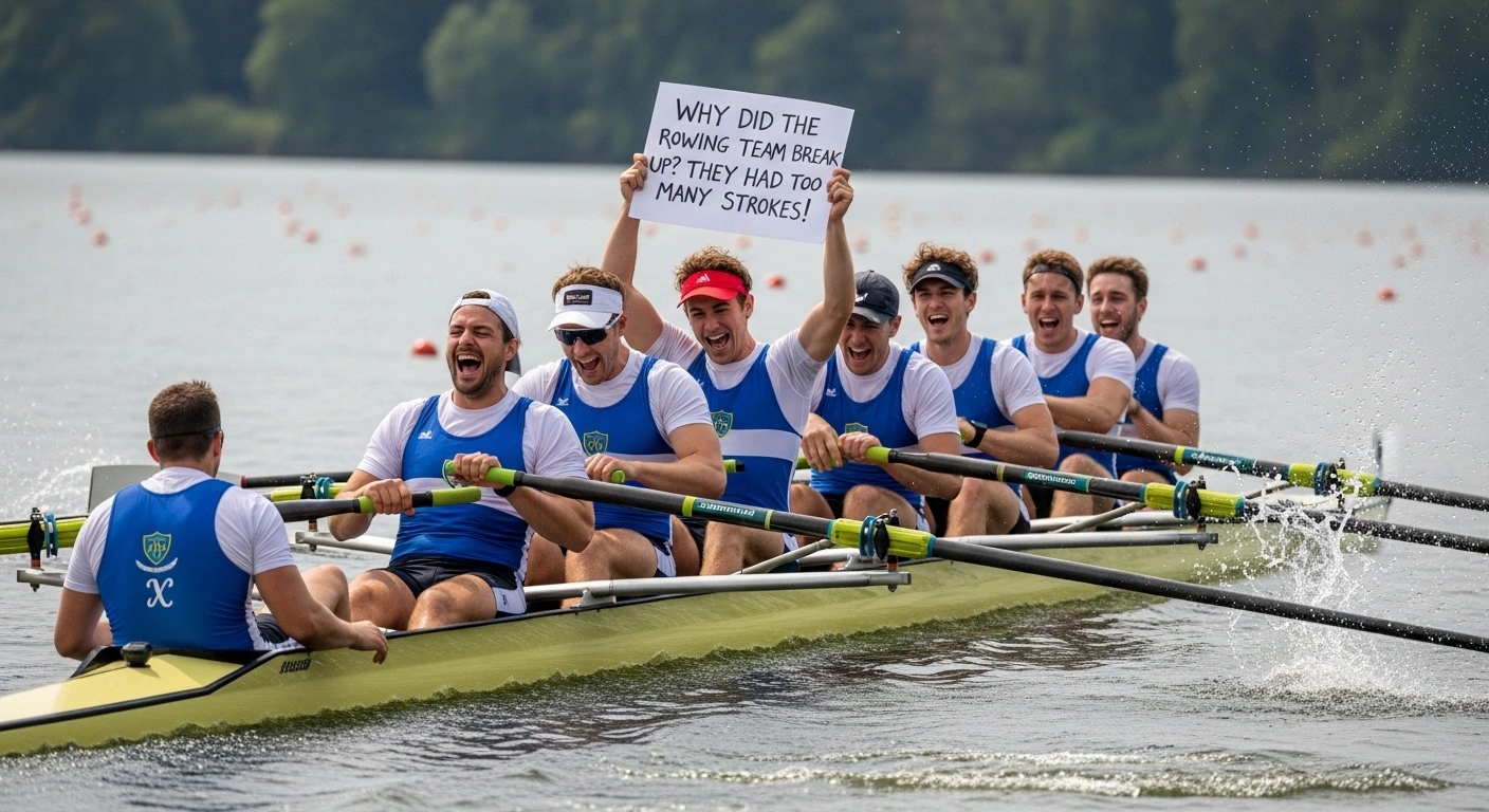 Rowing Dad Jokes