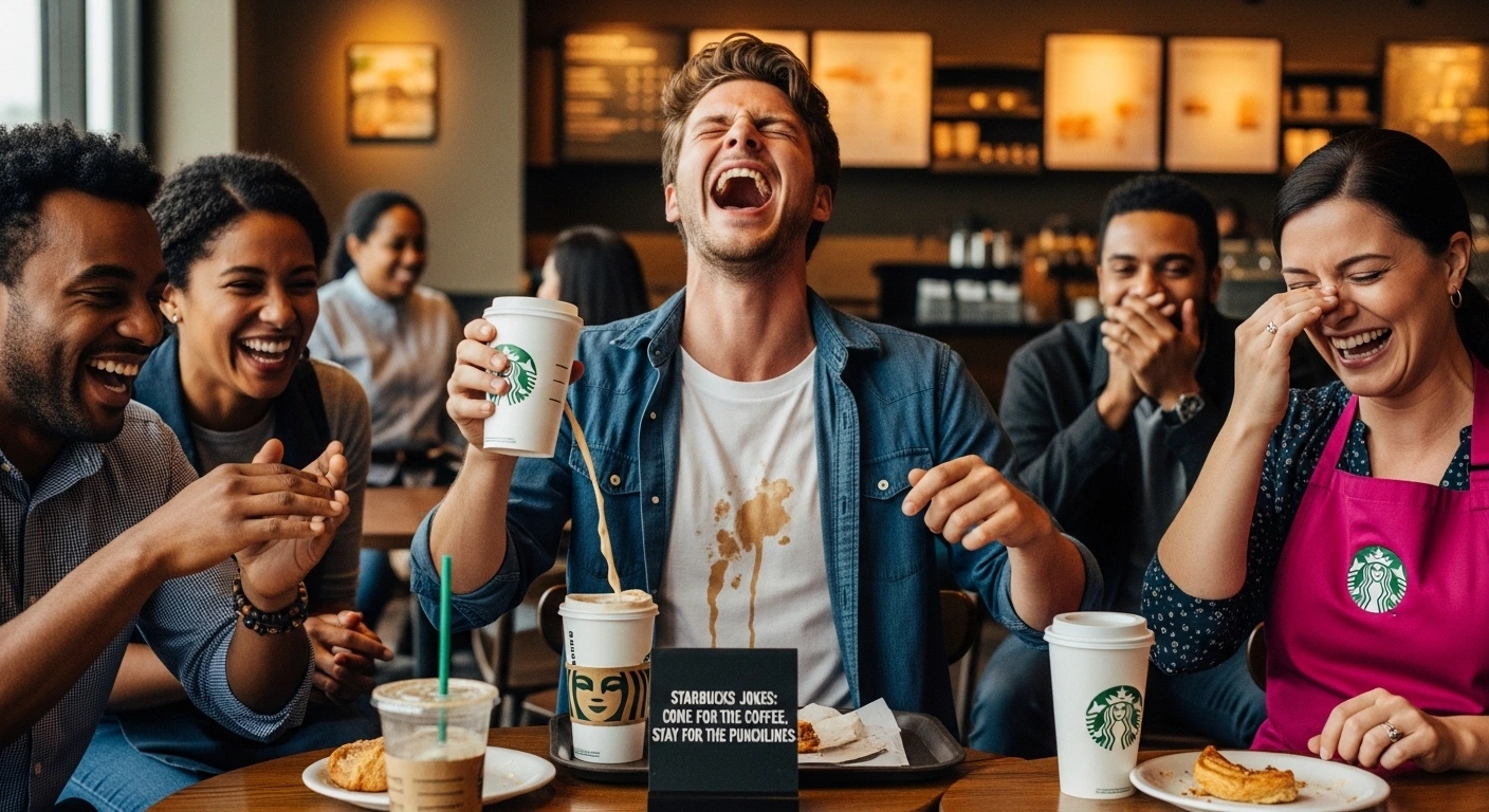 Starbucks Jokes One Liners