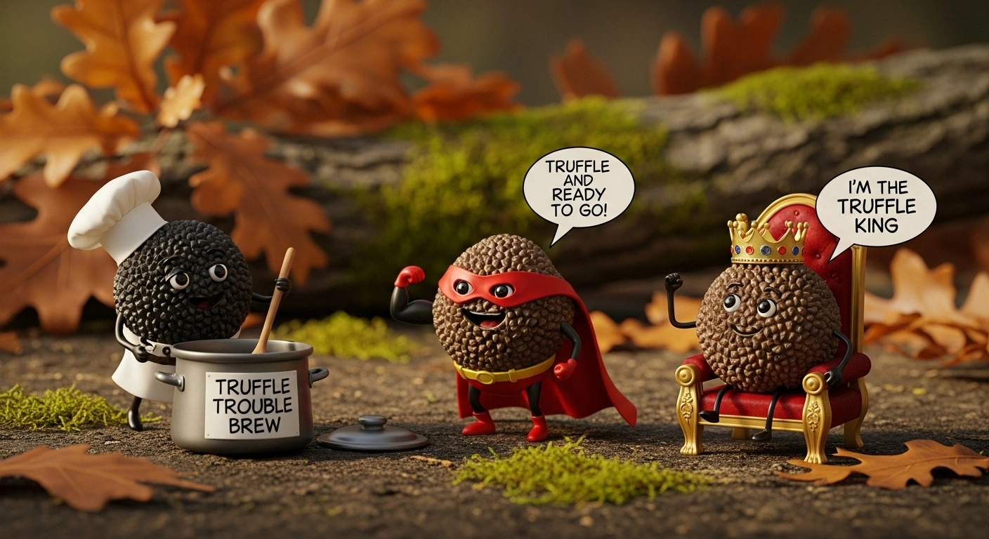 Truffle Puns Dirty (Playful)