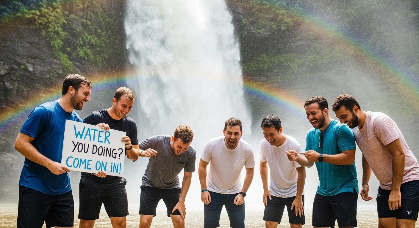 Waterfall Puns One Liners