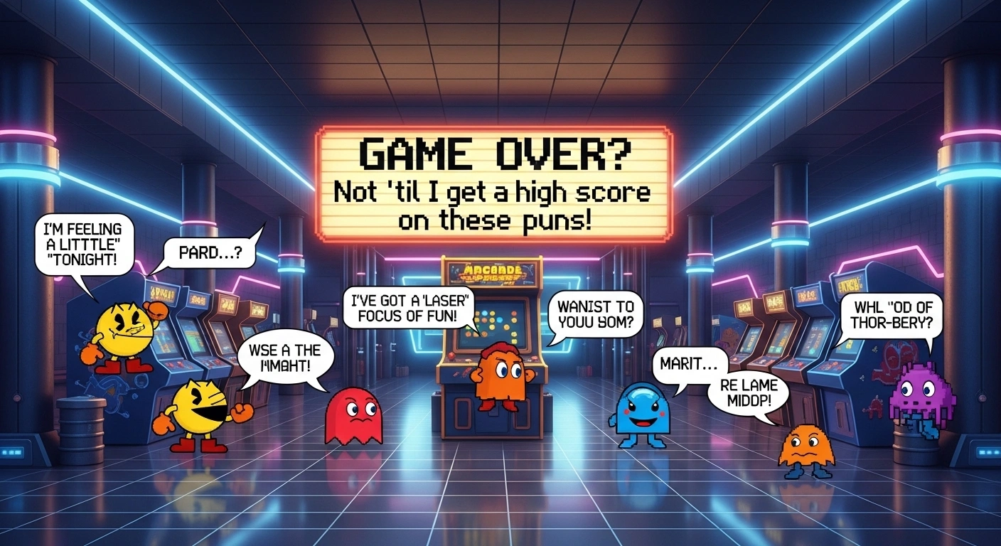 Arcade Puns One Liners