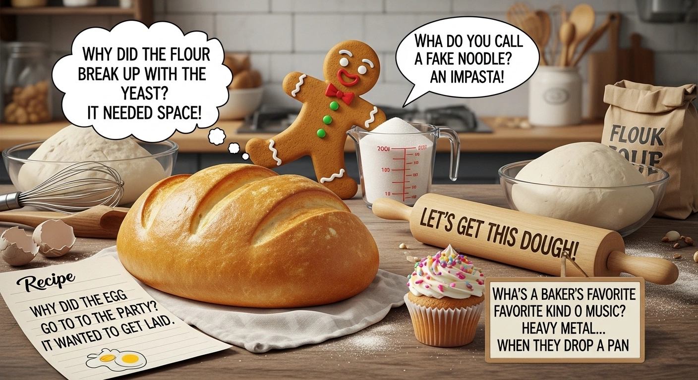 Baking jokes one liners