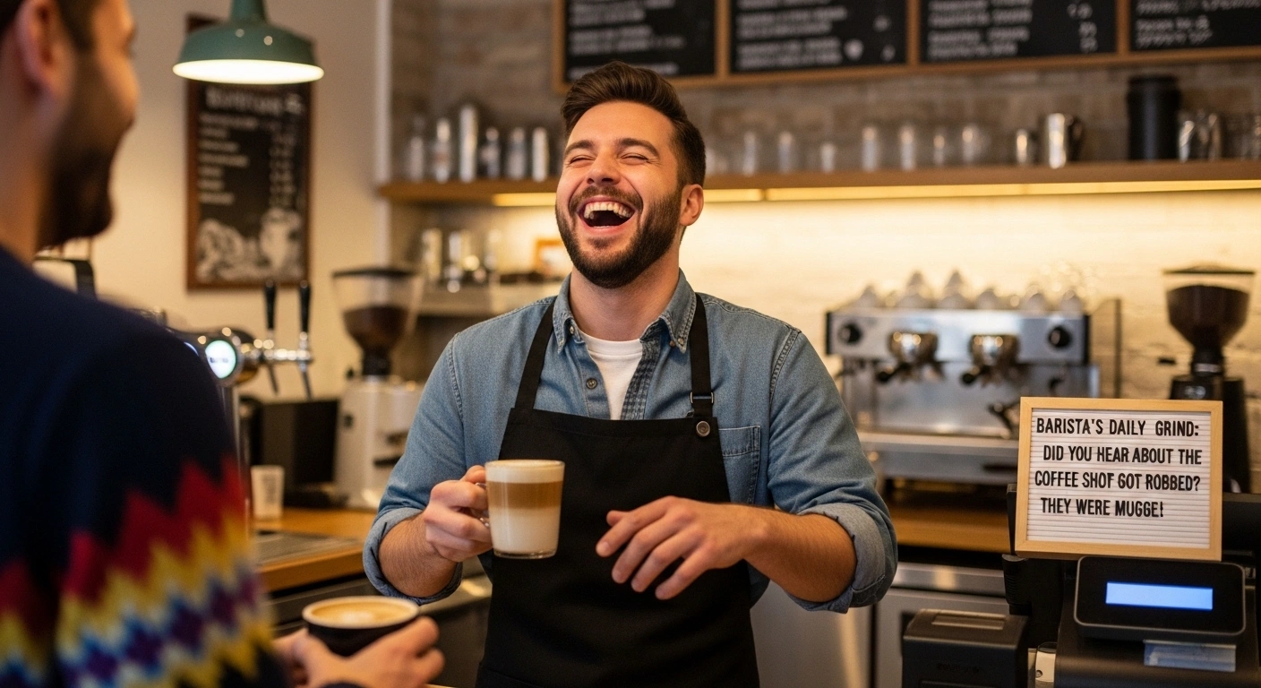 Barista Jokes One Liners
