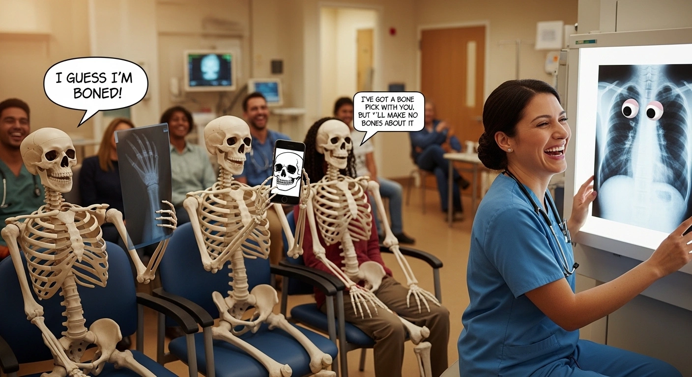 Dirty radiology jokes