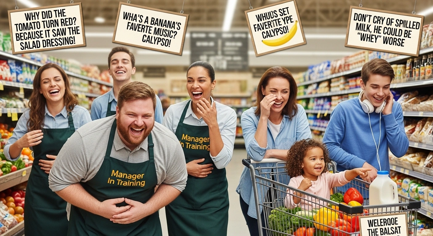Funny grocery jokes