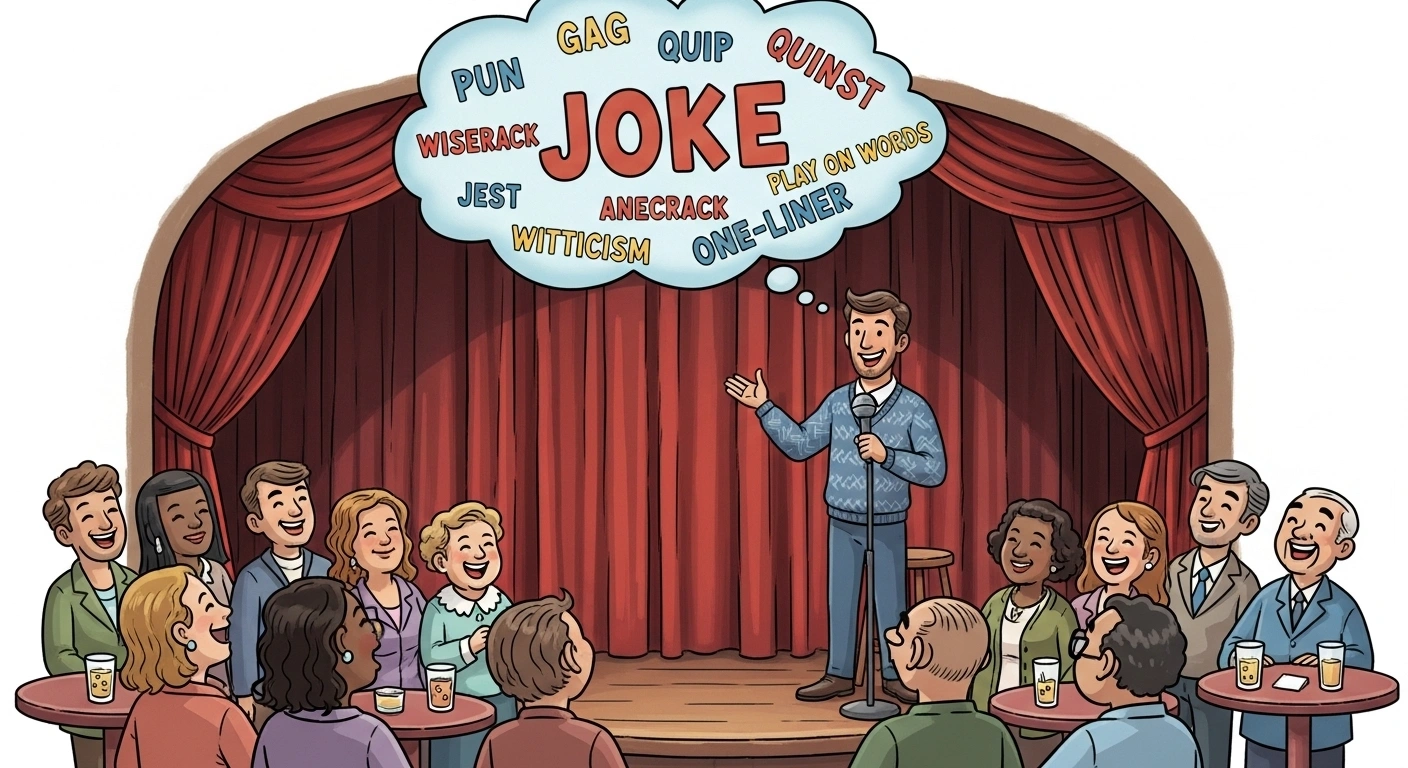 Joke antonyms